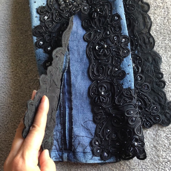 Sassy Thai Embellished Denim - Picture 4 of 10